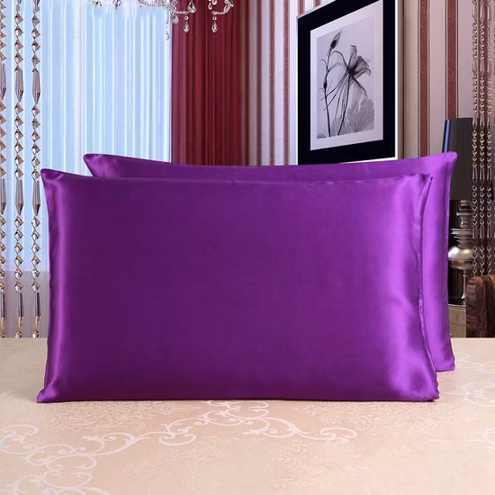 Taie d'oreiller en soie 100% soie de mûrier, vente en gros, boîte-cadeau