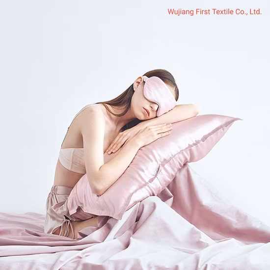 Taie d'oreiller en soie de mûrier 100%, voyage de luxe, qualité 6A, avec masque pour les yeux, ensemble cadeau, vente en gros