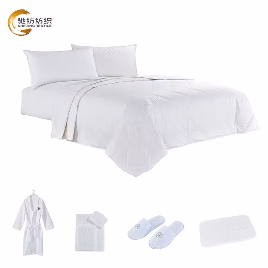 Serviette de luxe en pur coton blanc